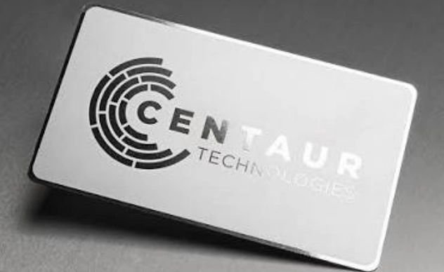 stainless steel business cards sample