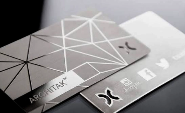 stainless steel business cards sample 5